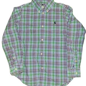 Boys Polo by Ralph Lauren Button Up Size 7 Shirt
